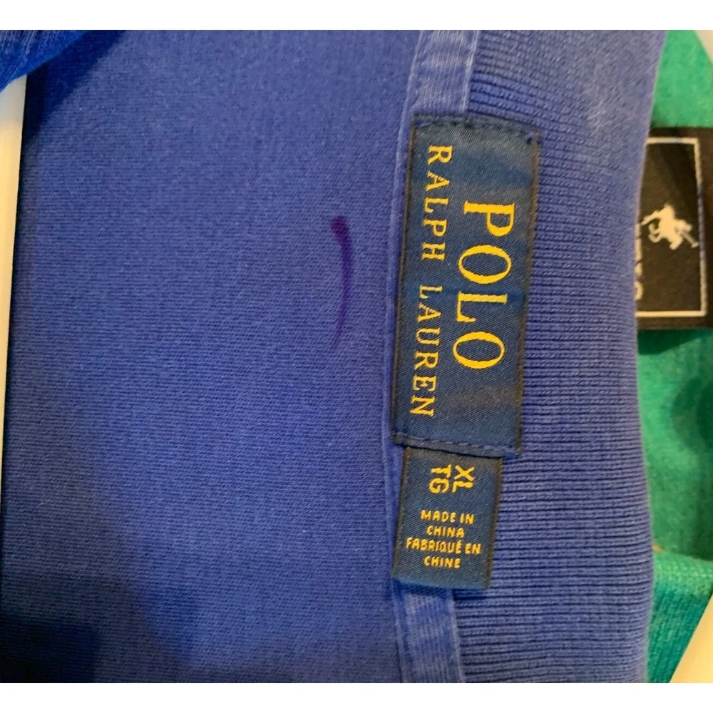 Polo Ralph Lauren Mens‎ Polo Shirt Size XL Blue Classic Golf